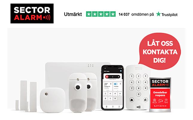 Sector alarm google shop home