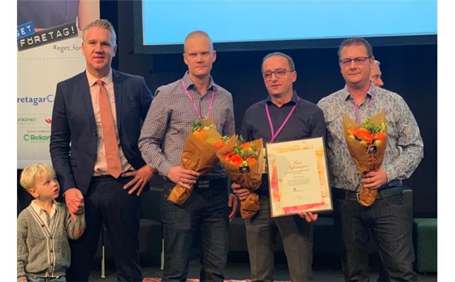 Isah Mujkovic, Christopher Sandqvist och Roger Gustafsson och 