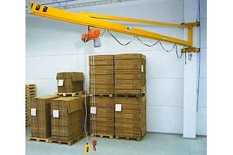 Pelarsvängkran begagnad