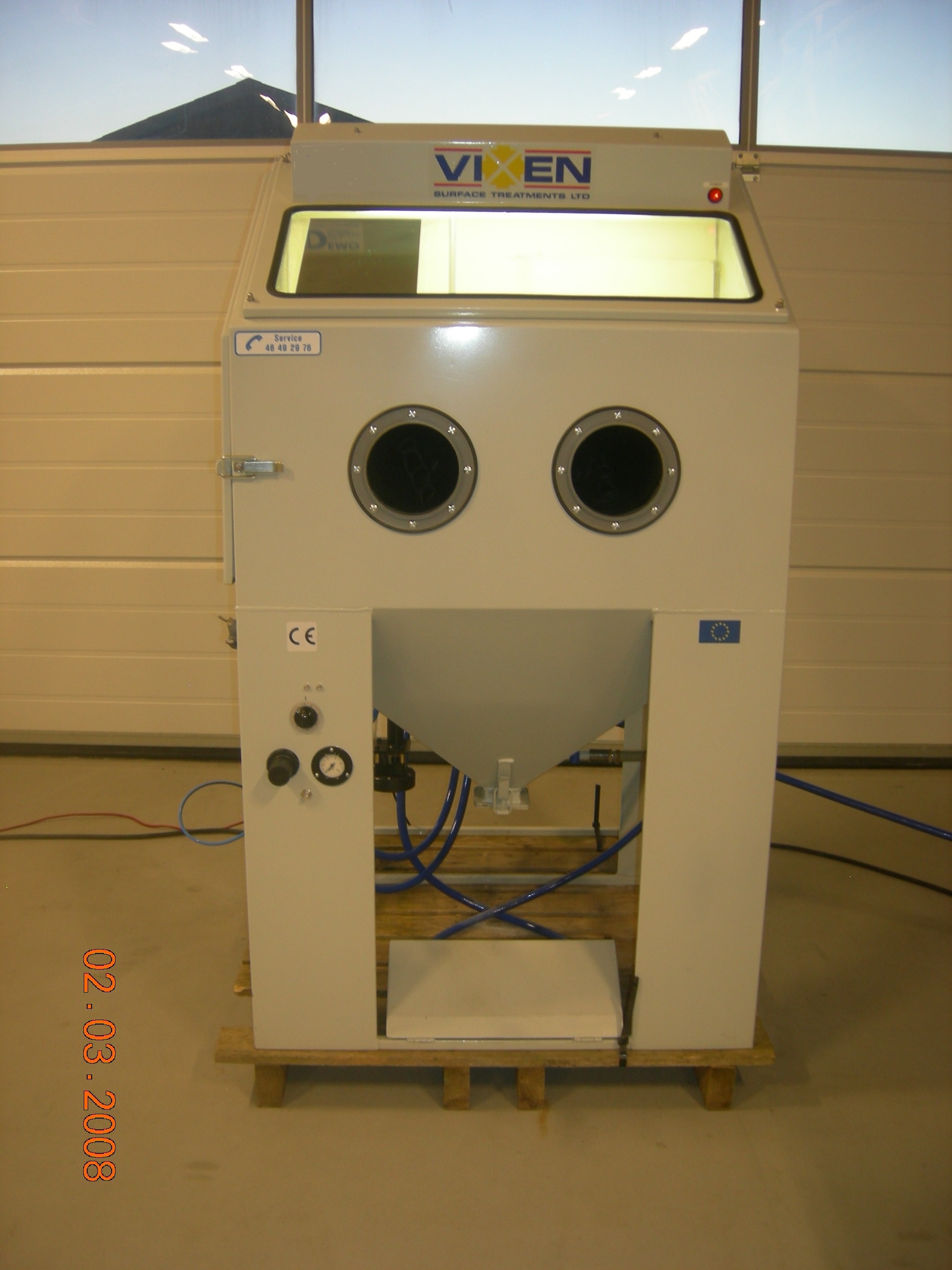 Vixen aquablast Vattenblästerskåp