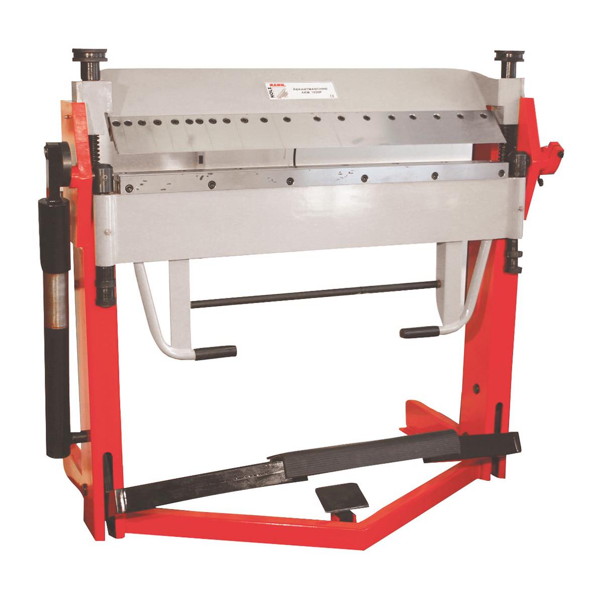 Edge folding machines